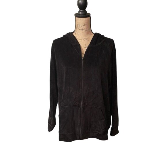 Everlast‎ Zip Up Velour Hoodie - Picture 1 of 6